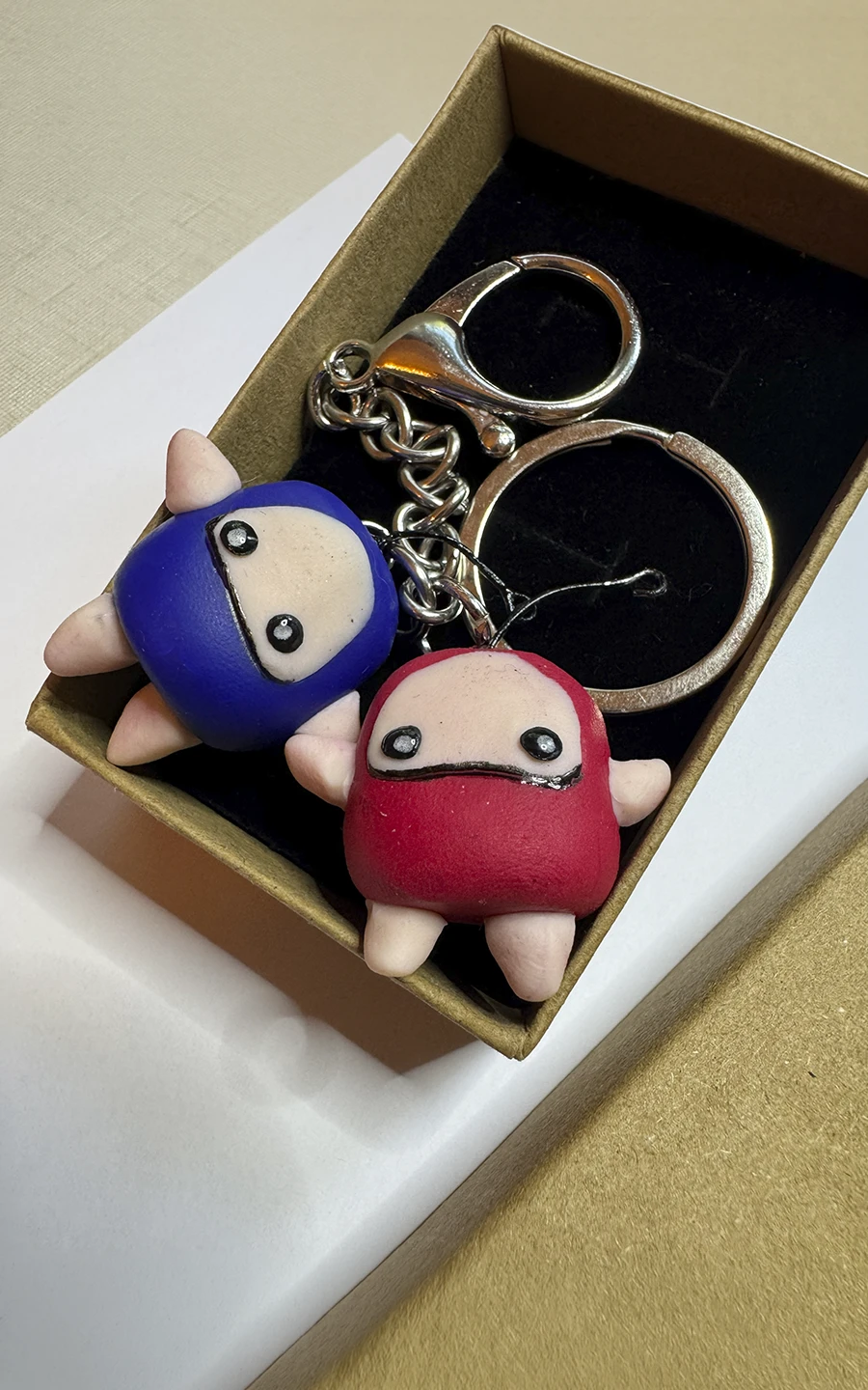 Handmade ilomilo Backpack Charm | Polymer Clay Bag Accessory 3 Handmade ilomilo Backpack Charm | Polymer Clay Bag Accessory - Image 3